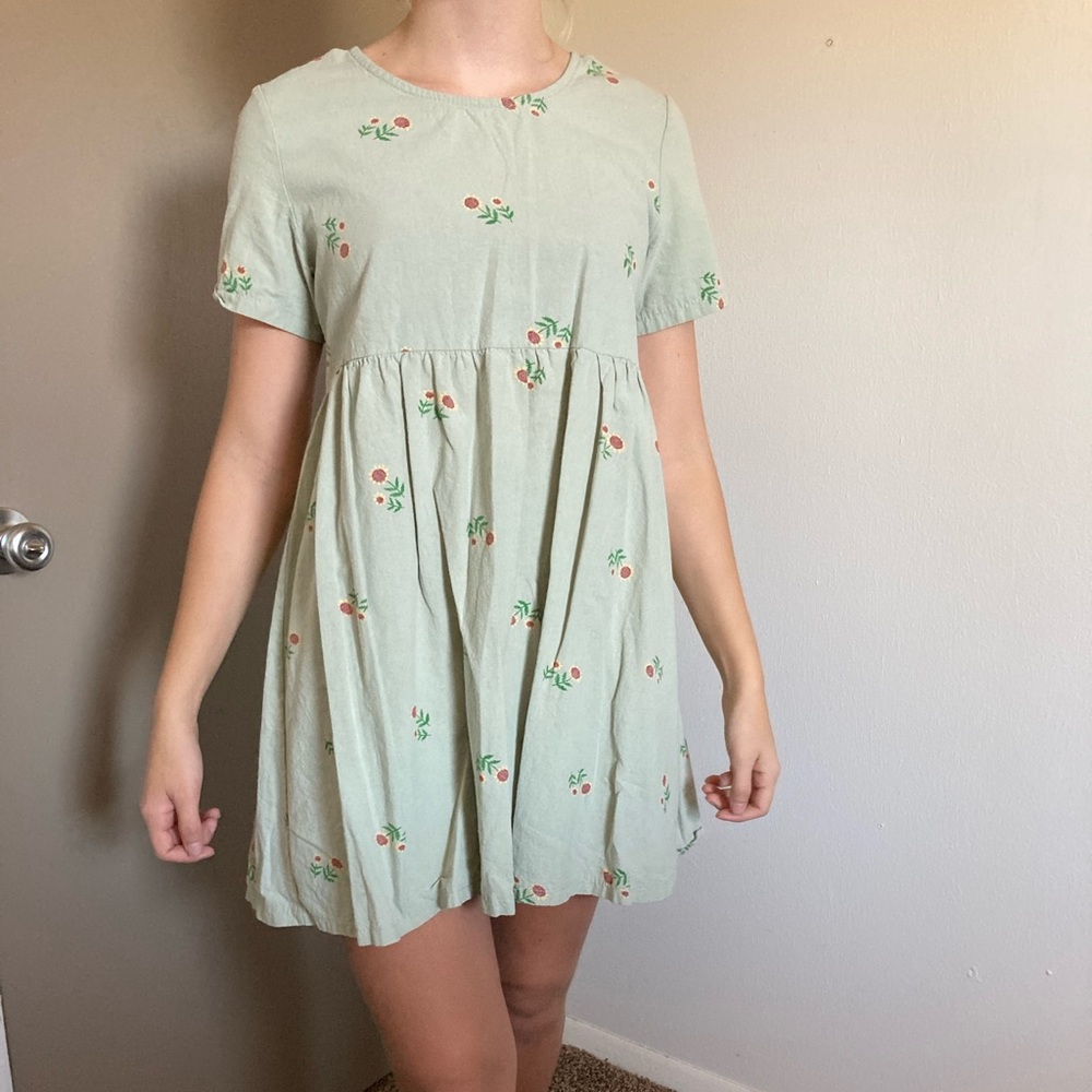 Sunflower BabyDoll Dress